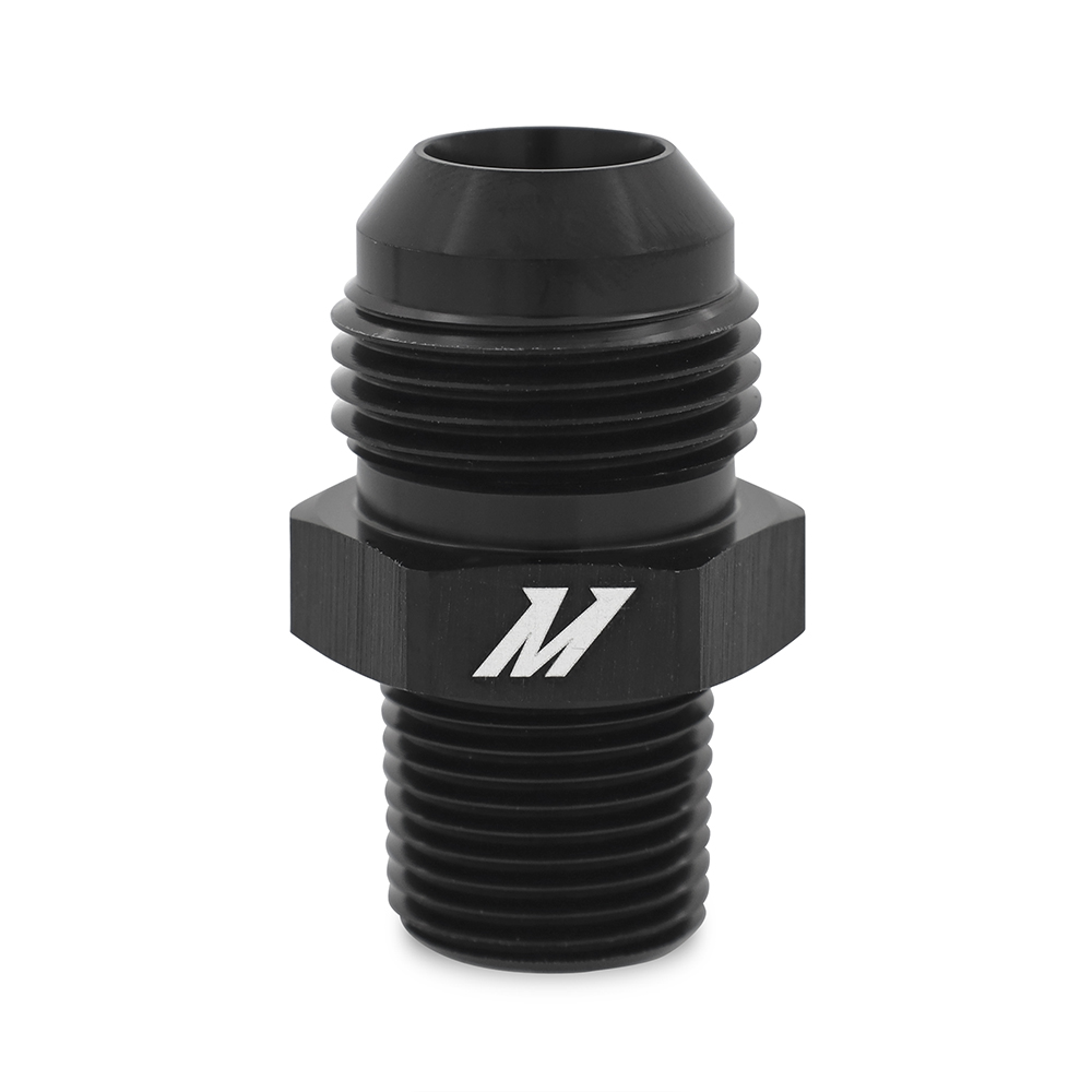 Mishimoto — Mishimoto Aluminum -8AN to 1/4 NPT Fitting - Black
-AN Aluminum Adapter - view 4